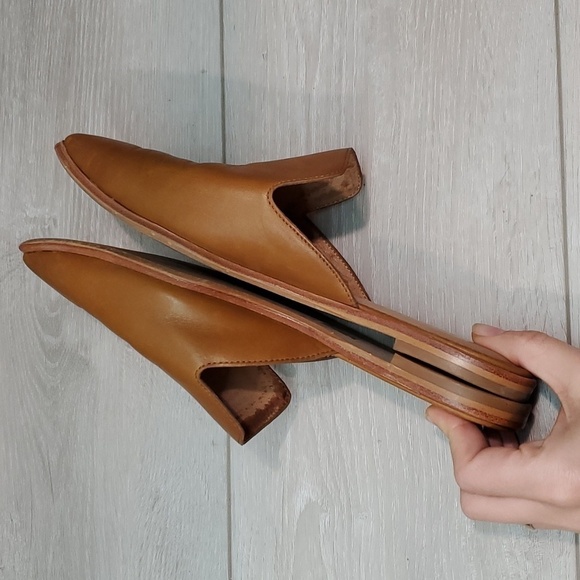 SoldMadewell Womens Leather The Pointed Toe Mule Flats shoes sz 7.5 - Picture 9 of 15